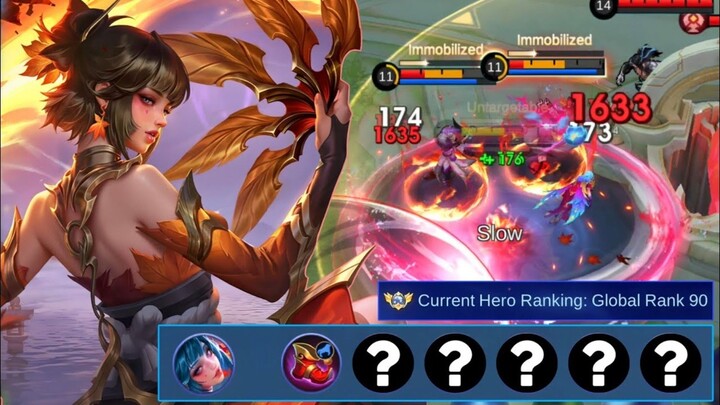 MUSUH AUTO SURREND‼️ RAHASIA BUILD HIRARA MOBILELEGENDS