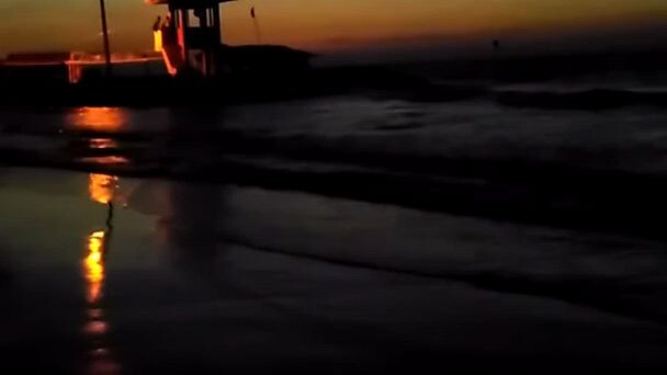 suasana malam di bali