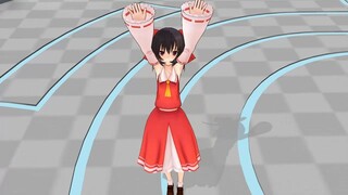 【東方mmd】博麗霊夢でclock lock works