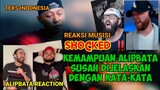 SHOCKED ‼️REAKSI MUSISI KEMAMPUAN ALIPBATA SUSAH DIJELASKAN DENGAN KATA-KATA | TEKS INDO