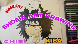 menggambar chibi kiba