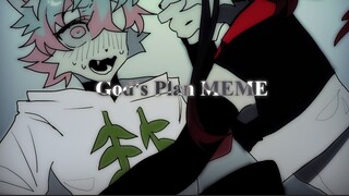 【兽设oc/MEME】<重置>God's plan MEME+背景素材