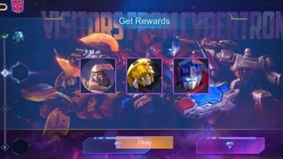 EVENT UPDATE! GET FREE SKIN IN TRANSFORMERS EVENT | NEW EVENT MOBILE LEGENDS