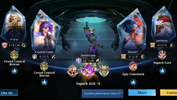 Target Lock Estes |  JemzInGame Dyroth Plays (30) | Mobile Legends