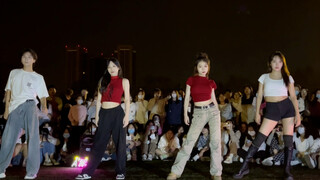 رقص بلاكبينك المقلد، فرقة الرقص A+ بكلية تشيوتشو للمعلمين