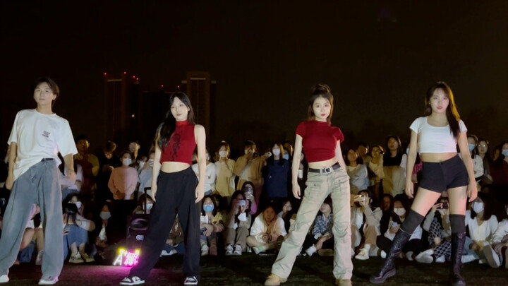 رقص بلاكبينك المقلد، فرقة الرقص A+ بكلية تشيوتشو للمعلمين