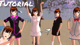 tutorial diferentes uniformes y fáciles ✓| sakura school simulator|shors film