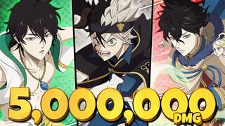 PVP YUNO & PVE F2P YUNO WORK PERFECTLY WITH BLACK ASTA NEW HIGHEST NUKE SCORE - Black Clover Mobile