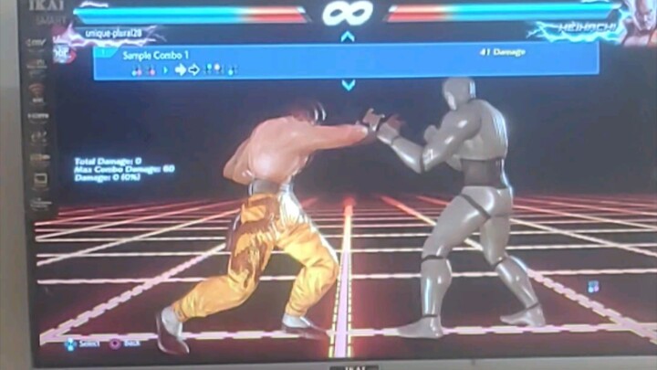 Tekken 7, PS4, LAW, sample combo 1