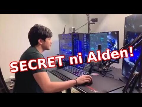 Secret ni Alden para looking fresh - VIDEO GAMES