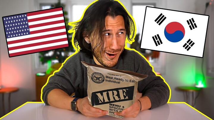 Trying Korean, Russian, and American MREs