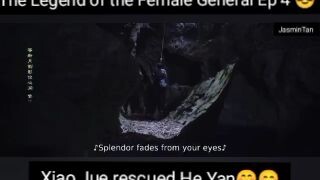 The Legend of the Female General Ep 4 😎 He Yan was rescued ☺️