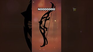 What It's Like Wishing On Weapon Banners In Genshin Impact 😁😭 #shorts #genshinimpact