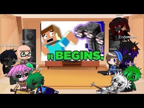 Minecraft Mobs + Steve react to Game Theory Ep 3 (Reupload)