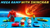 😱part 2 Maga Ramp with shinchan Doraemon Red Hulk🤣full fun#Shinchan #tristar18 #telugu #funnyvideo