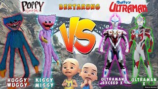 ULTRAMAN EXCEED X BERTARUNG MELAWAN HUGGY WUGGY DAN KISSY MISSY POPPY PLAYTIME - GTA 5 MOD