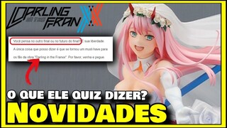 DARLING IN THE FRANXX 2 TEMPORADA AGORA SAI ? Autor da Pistas Darling in the Franxx 2 season?