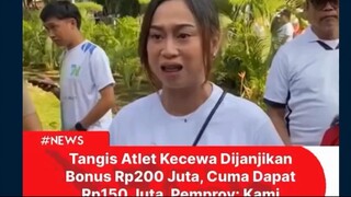 Tangis atlet peraih medali yang berlaga di Pekan Olahraga Nasional (PON) XXI Aceh-Sumut 2024 pecah d