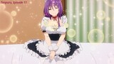 Yuzuki Wears Her New Maid Outfit