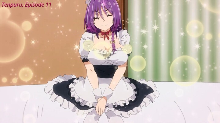 Yuzuki Wears Her New Maid Outfit