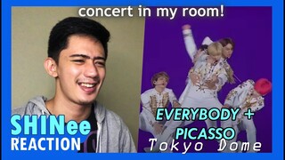 REACTION to SHINee - Everybody & Picasso @ TOKYO DOME