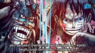 One Piece Episode 1044 - pertarungan sengit luffy vs kaido kembali