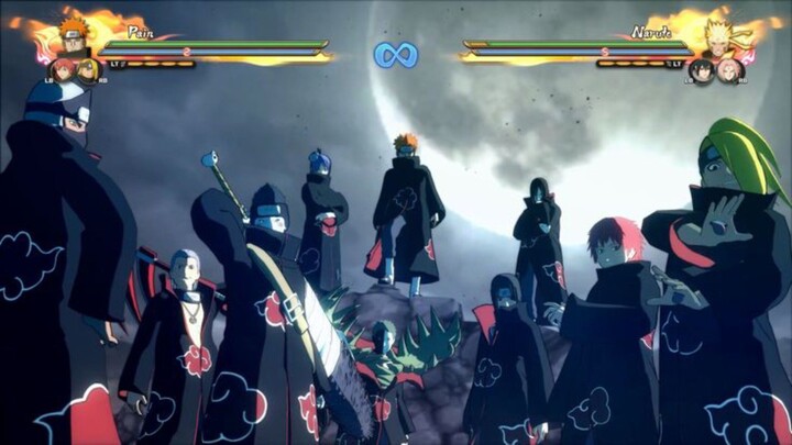 Combo tim Akatsuki Tergokill !!!! 😱🥶 [Naruto storm 4]