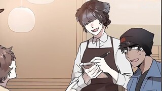 Mèo gầy và mèo đỏ mặt đỏ bừng đi đến siêu thị để mua sắm nhưng lại bị dê già chặn lại trong góc. Bạn