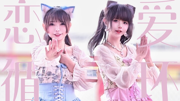 Cat ears are so high♡ Love cycle【Gugu x Qiqi】