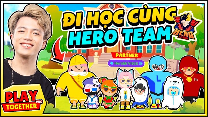 Mr Vịt BẤT NGỜ cùng HERO TEAM đi học | HIỆU TRƯỞNG BỊ ĐUỔI HỌC trong Play Together ???