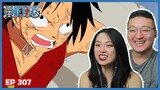 LUFFY VS LUCCI | One Piece Episode 307 Couples Reaction & Discussion