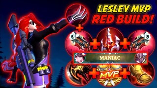 TOP GLOBAL LESLEY + RED BUILDS = ONESHOT LIFESTEAL HACK!