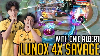 LUNOX GOLD LANE 4X SAVAGE WITH ALBERT