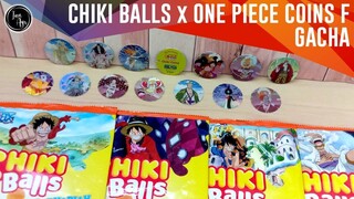 [ GACHA ] Chiki Balls x One Piece ワンピース Coins F Koin Luffy ルフィ Nami ナミ Zoro ゾロ Sanji サンジ Usopp ウソップ
