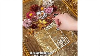用再生纸制作艺术挂画，送给不敢做自己的女孩