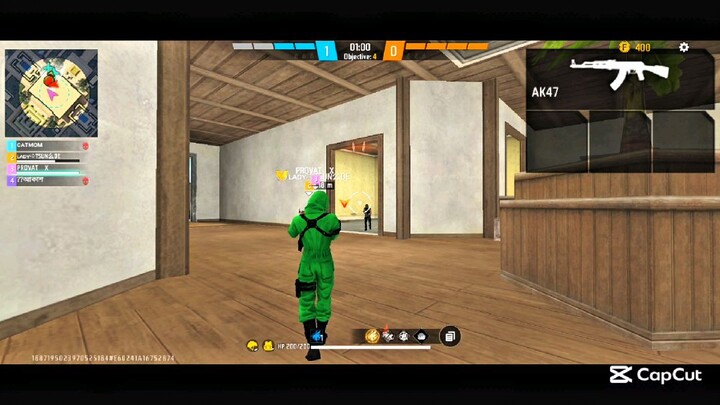 Freefire hacker lavel gameplay..