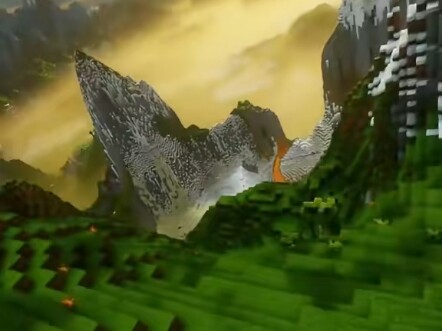 Minecraft: Cánh cuộn tròn!