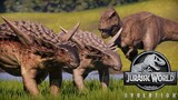 Sauropelta || All Skins Showcased - Jurassic World Evolution