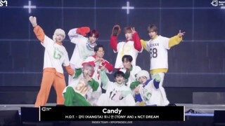 Imut kelas legendaris! Panggung konser keluarga SM tahun 2025 H.O.T. + NCT DREAM "Candy"