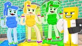 Monster School : 3 New Pregnant Mommy Long Legs and Player - Poppy Playtime - Minecraft Animation
