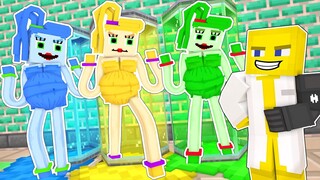 Monster School : 3 New Pregnant Mommy Long Legs and Player - Poppy Playtime - Minecraft Animation