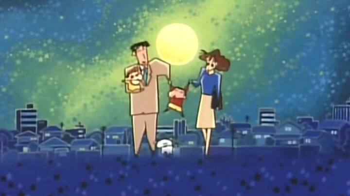 最爱的蜡笔小新ED月灯りふんわり落ちてくる夜-小川七生