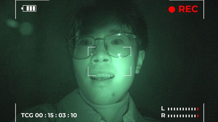 Taking my fans on a haunted house tour—full night-vision run-through with an escape-room vibe! We we