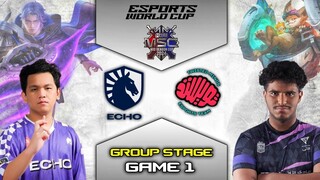 TEAM LIQUID ECHO vs TWISTED MINDS GAME 1 | MSC 2024 GROUP STAGE