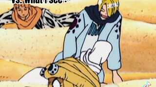 Nami and Sanji moments