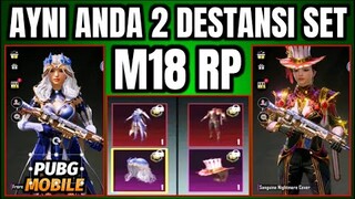 AYNI ANDA 2 DESTANSI SET Mİ GELİYOR | M18 ROYALE PASS ÖDÜLLERİ | M18 RP 50 SEVİYE | PUBG MOBILE