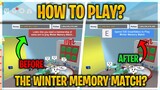 How to PLAY The WINTER MEMORY MATCH in Bee Swarm?! | Bee Swarm Simulator