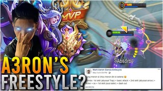 I tried AERON'S Selena Freestyle Combo! 🔥 | MLBB