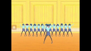 How to make police dance in sakura||Sakura school simulator dance tutorial||sakura ||andriod games