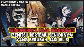 KNY S4 (143) TERBUNUHNYA Pilar Serangga!!! Zenitsu Bertemu Seniornya yang Berubah Jadi Iblis!!